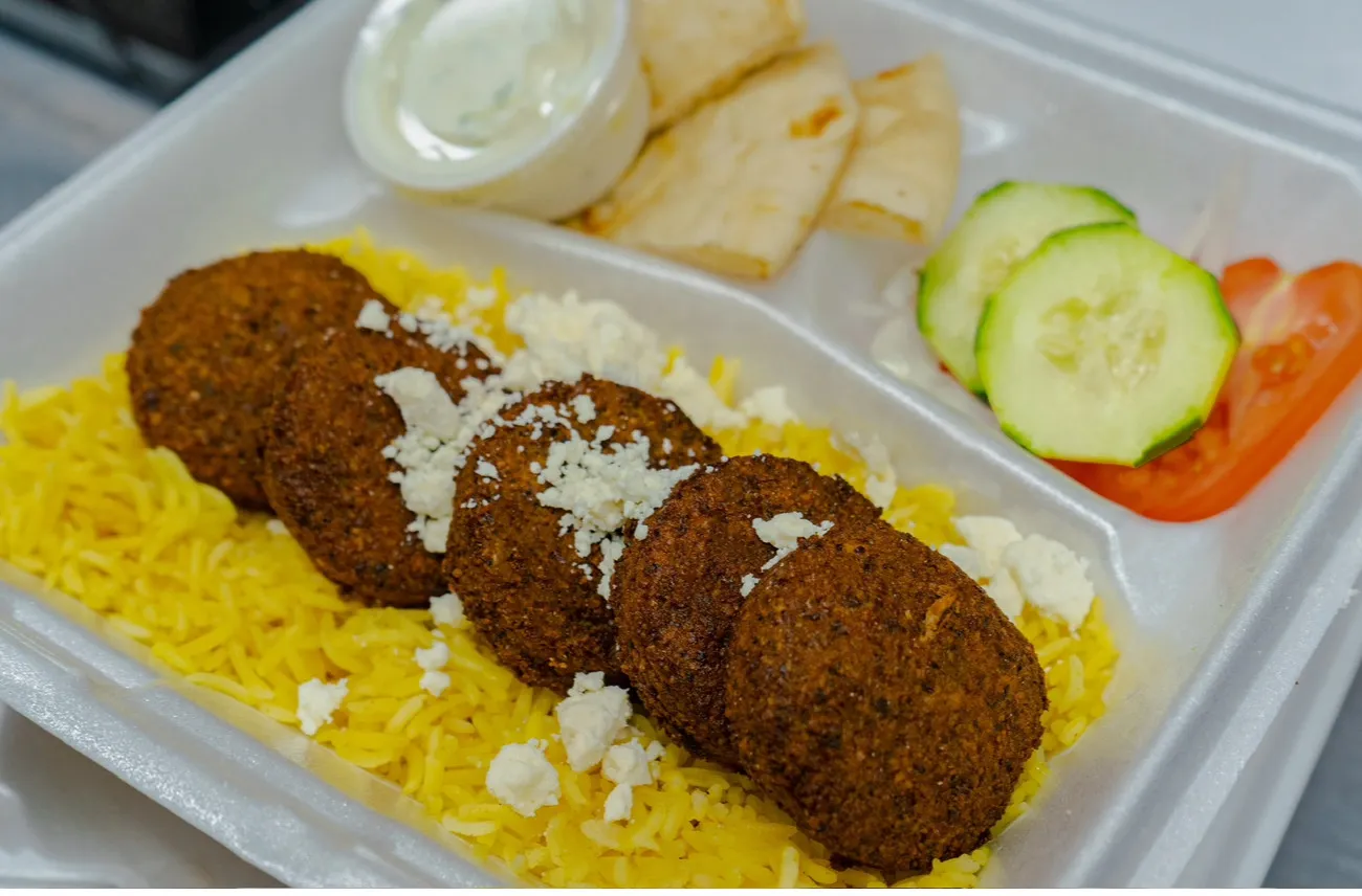 Falafel over Rice