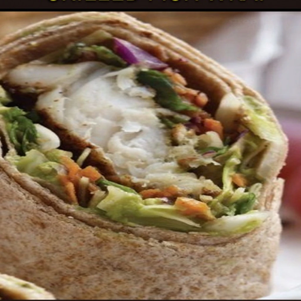 Grilled Fish Wrap