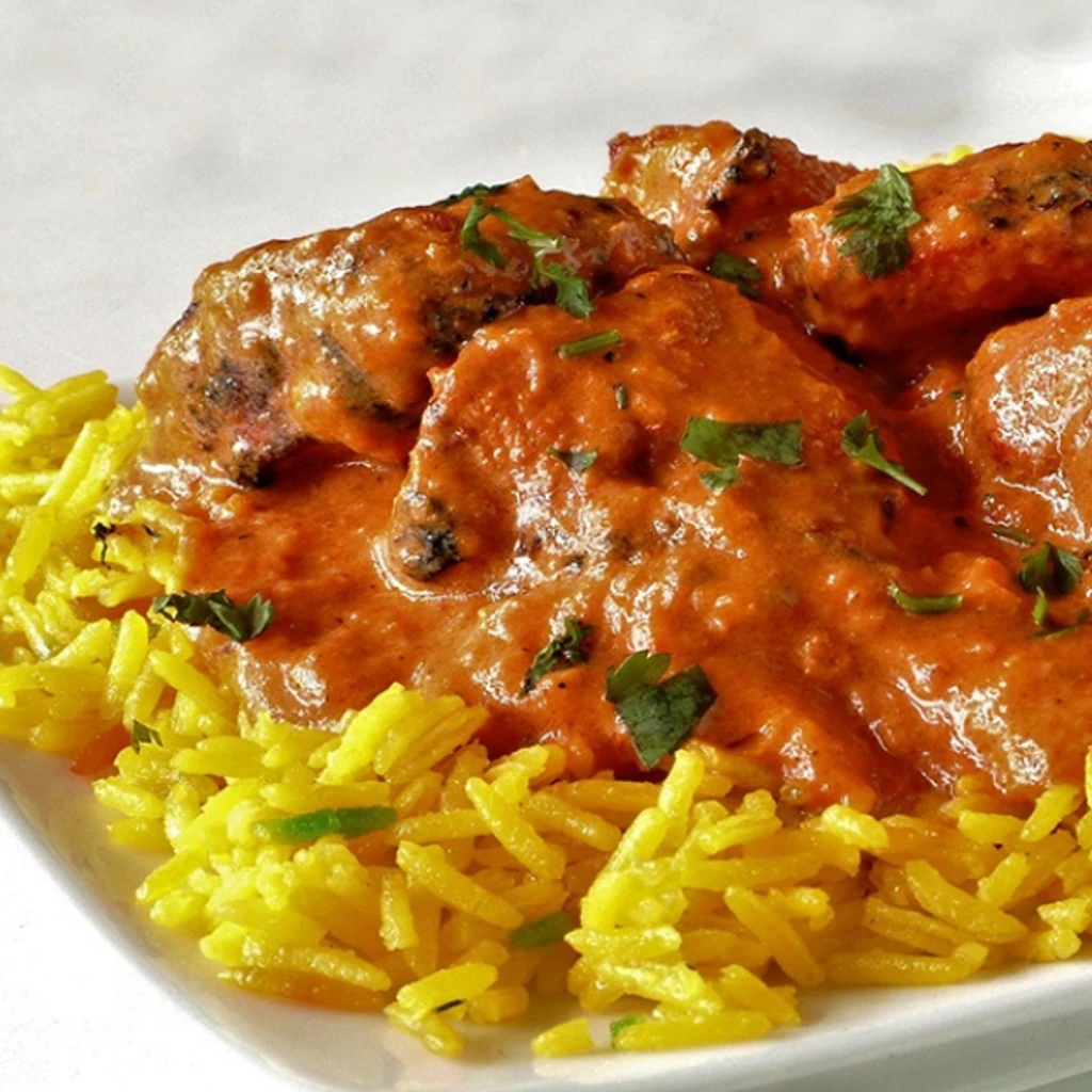 Beef Kofta over Rice